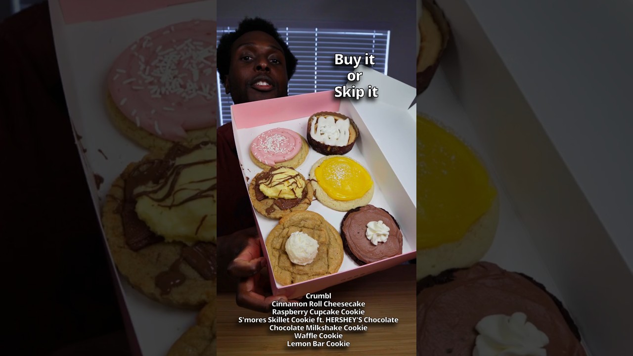 Are Crumbl&rsquo;s 6 NEW Cookies Worth It? Buy It or Skip It?