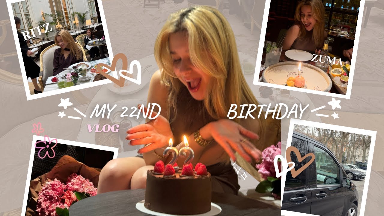 My 22nd Birthday vlog living alone and away from my family (no extreme editing just vibes ) 🥳💗