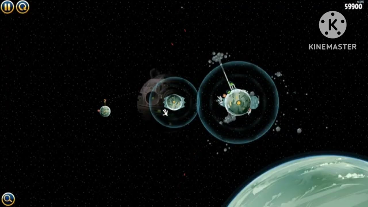 앵그리버드 스타워즈 Death star 2 level 6-1 to 30