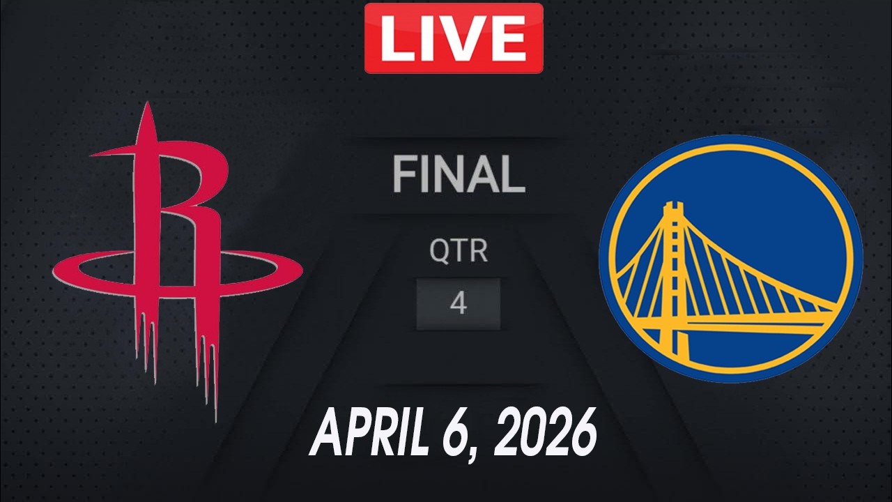 NBA LIVE! Golden State Warriors vs Houston Rockets | April 6, 2026 NBA Regular Season LIVE