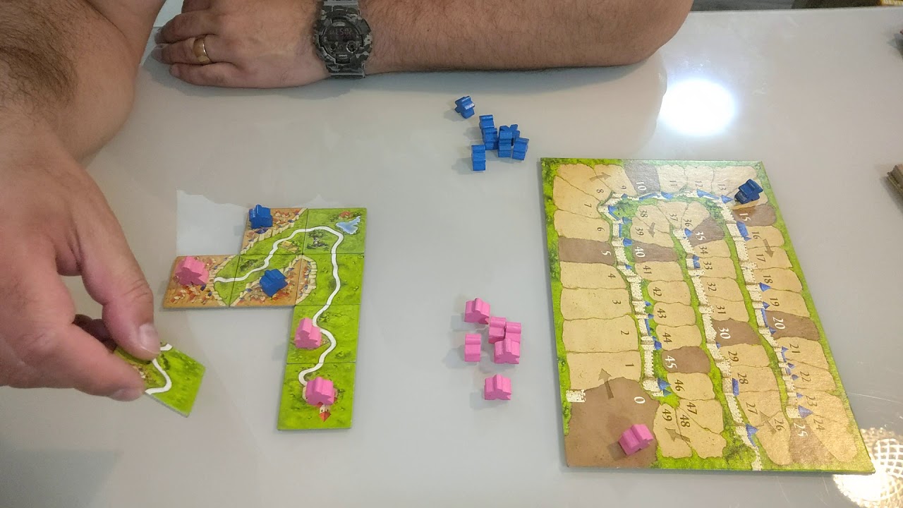 Explicação da Expansão de Carcassonne Pousadas e Catedrais