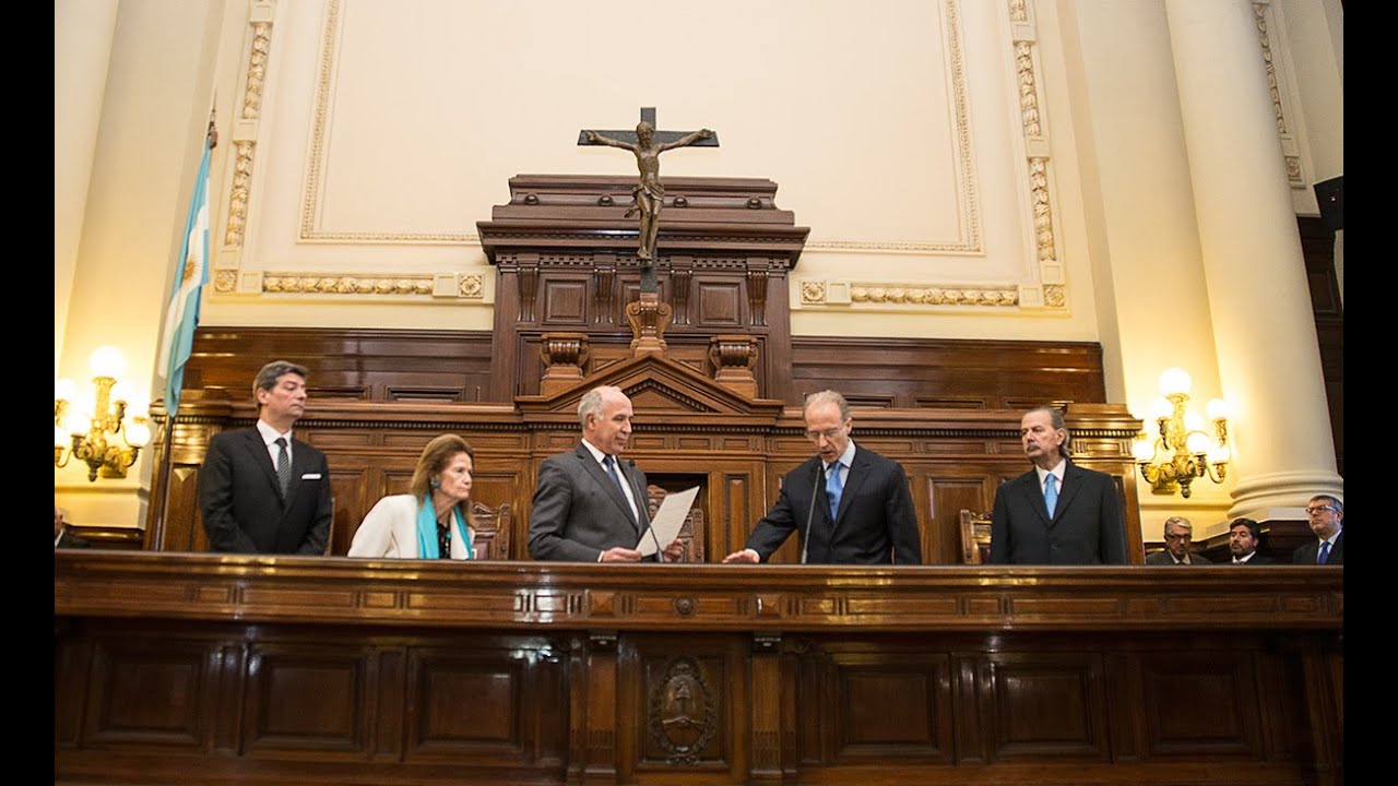 La Corte Suprema tomó juramento a Carlos Rosenkrantz como ministro del tribunal