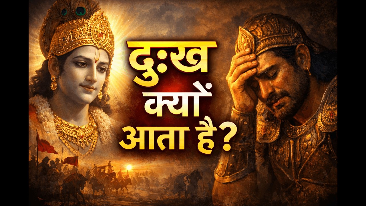गीता सार 2/9 | दुःख क्यों आता है? | श्रीकृष्ण ने बताया मन का सबसे बड़ा रहस्य