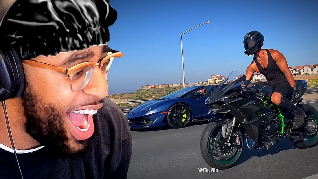 coolkid reacts to @imkay H2R RACING SUPERCARS POV!!