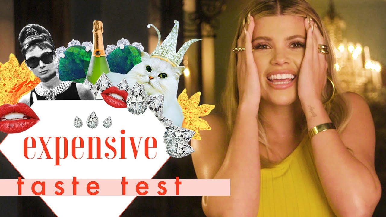 We Fully Broke Sofia Richie with a $9 Pair of Hoop Earrings | Expensive Taste Test | Cosmo