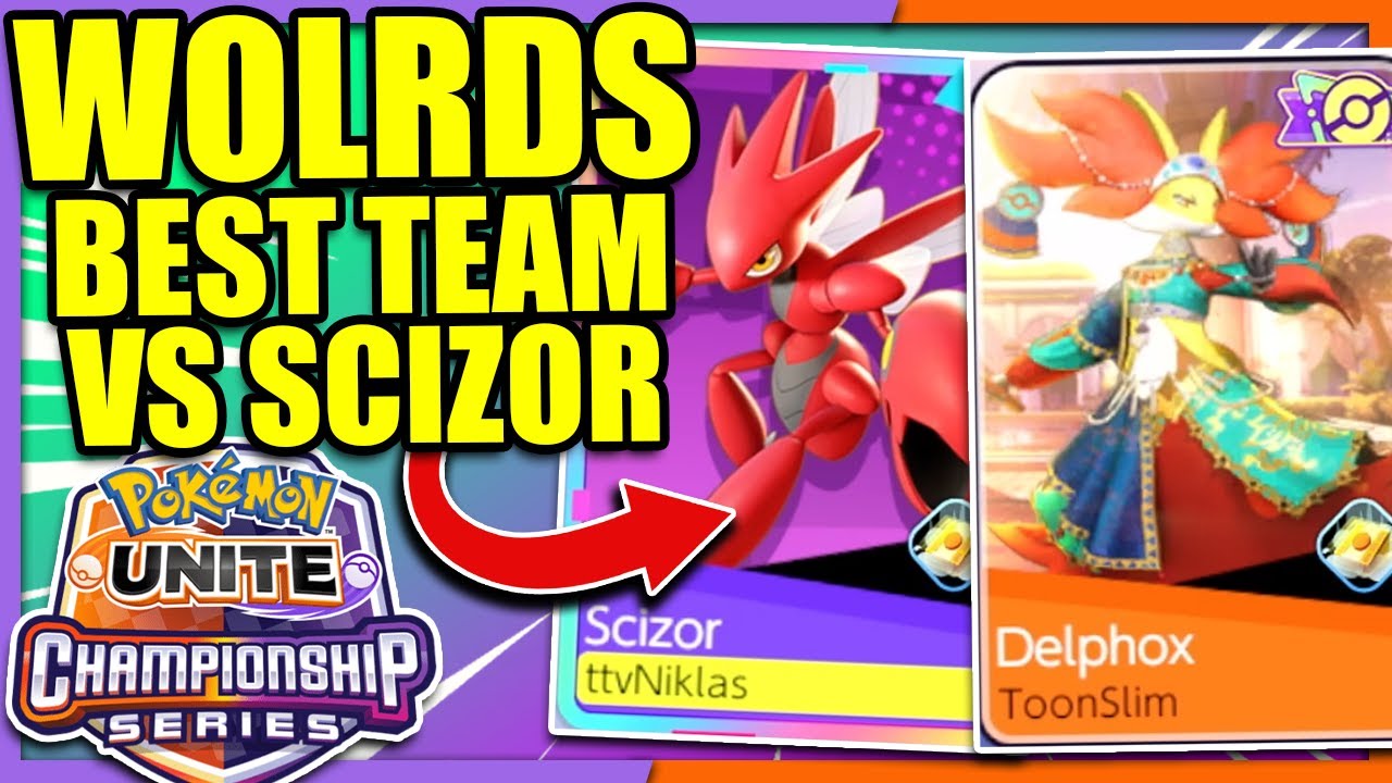 SCIZOR gives WORLDS BEST TEAM a run for their Money | Pokemon Unite