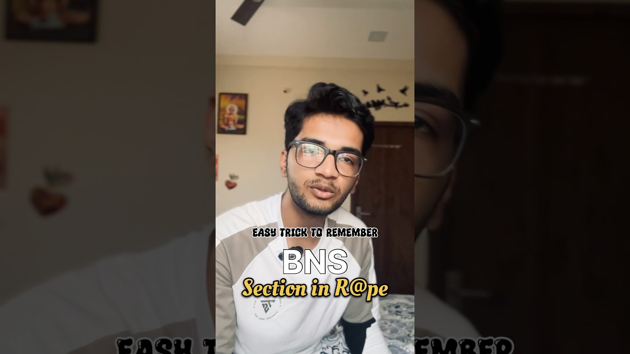 Easy trick to remember | BNS in R@pe |  #fmt #trick #mbbs #medicos #neet #explore #viral #shorts