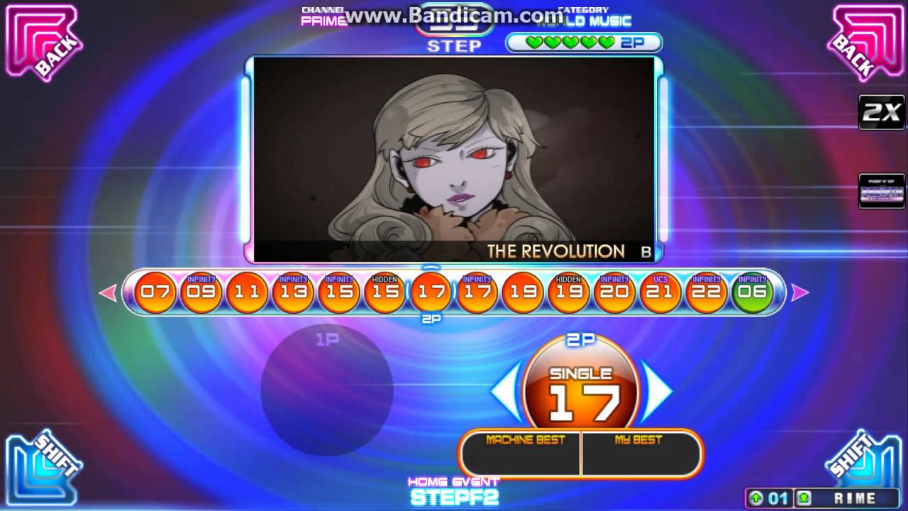Pump it Up Prime - New Songs List (Final)