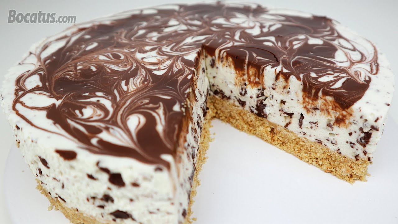 Tarta de queso Stracciatella