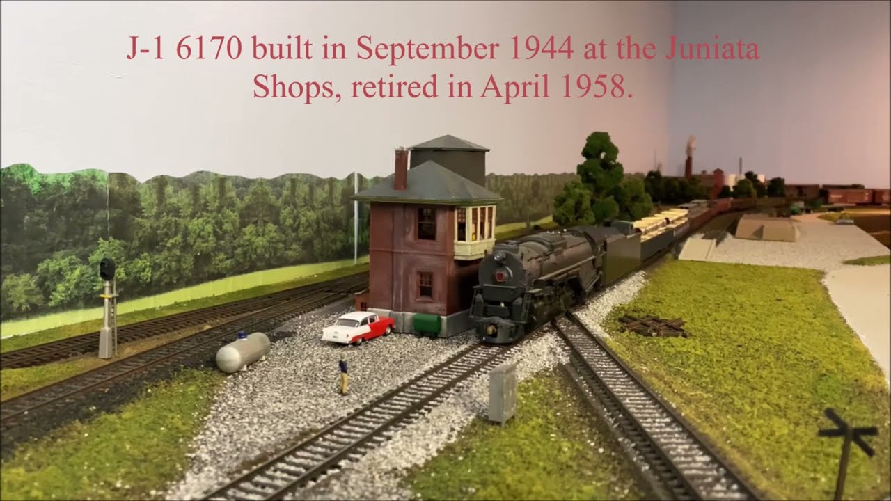 HO scale Pennsy Steam Power 1946 Volume 1