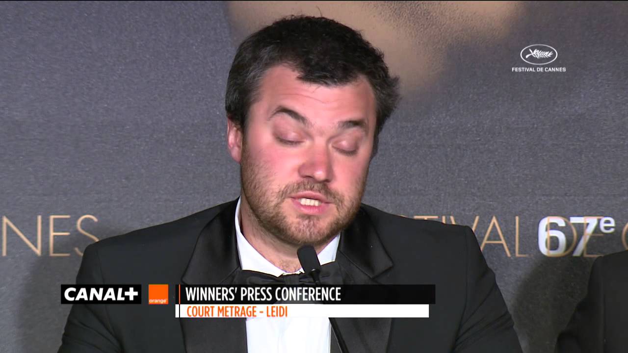 Cannes 2014 - LEIDI : Conférence de presse Palme d'Or du Court-Métrage