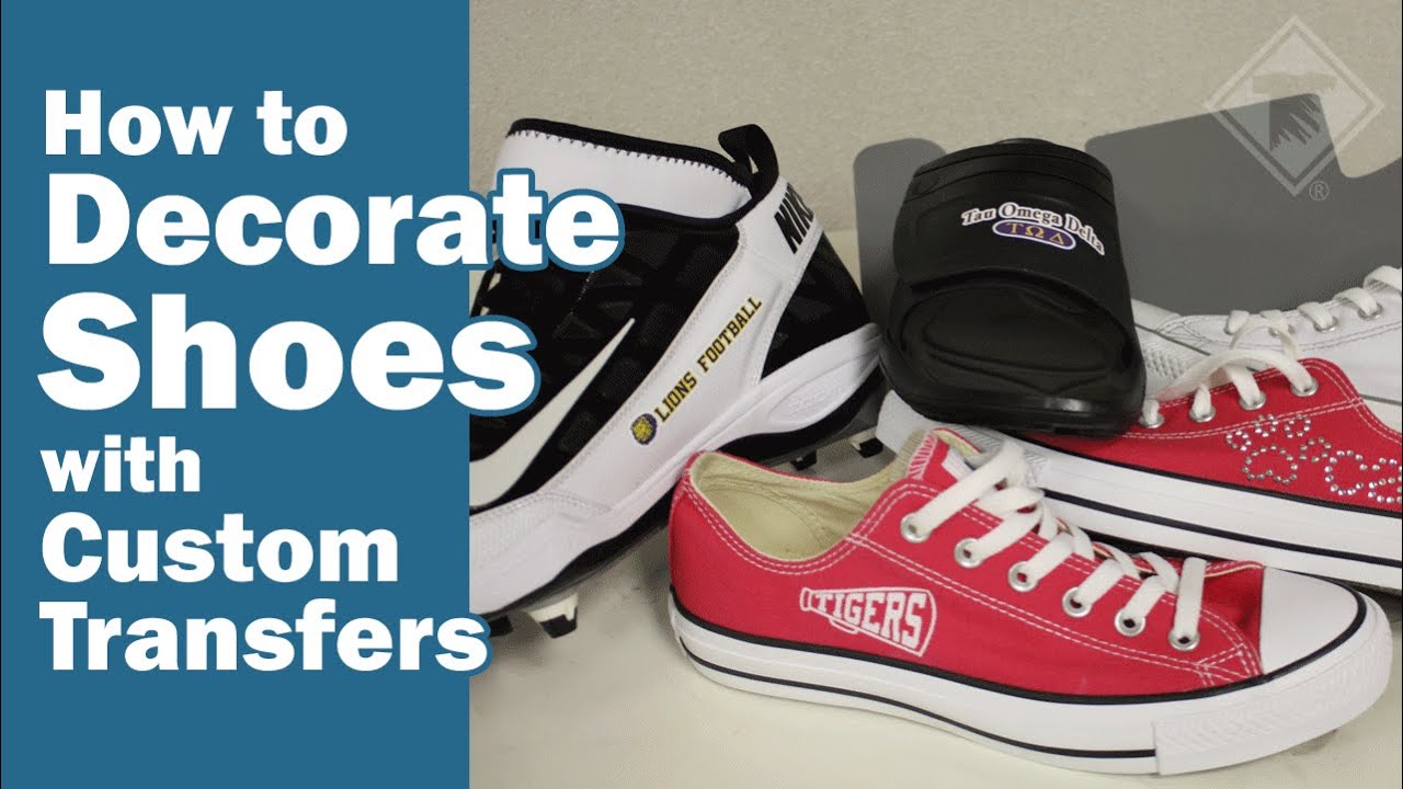 How to Decorate Shoes with Custom Transfers