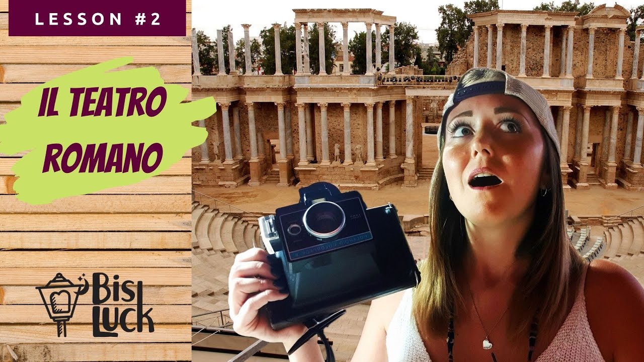 Architettura teatrale: Il teatro romano #LESSON2
