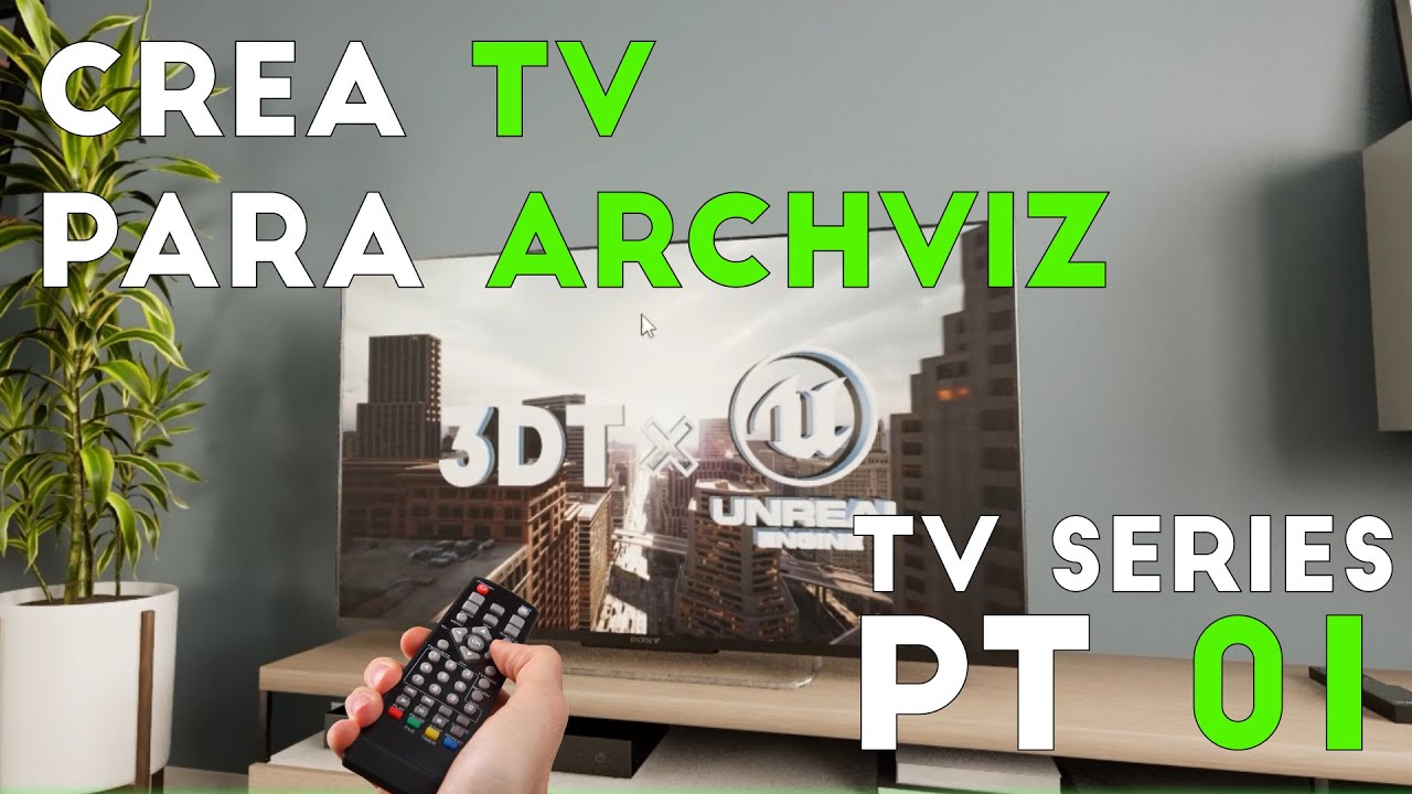 UE5: TV para Archviz 01 (Media player y blueprint simple)