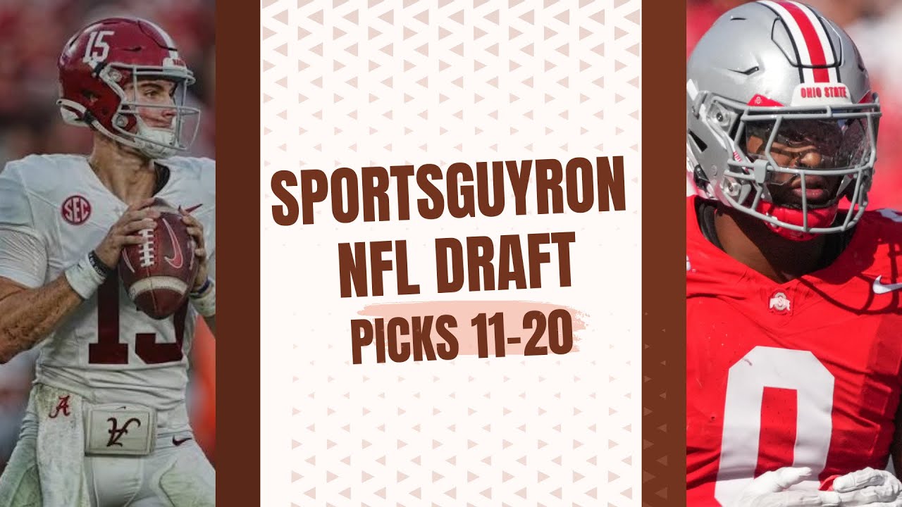 NFL DRAFT 1st LOOK PICKS 11-20