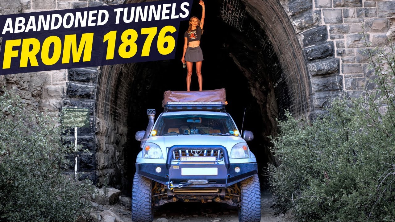 Extreme Off-Roading & Wild Camping at an Abandoned Train Station