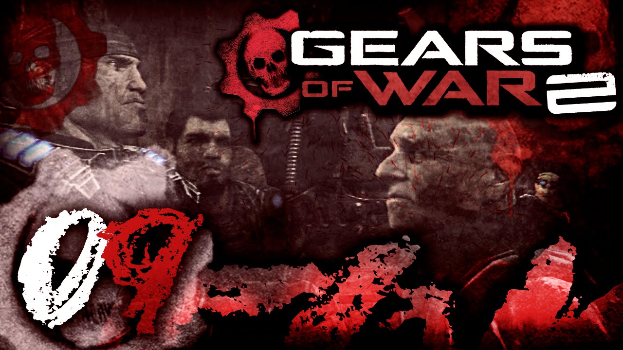 Gears of War 2 Co-op Let's Play w/ TheKingNappy & Twit! - Ep 9 