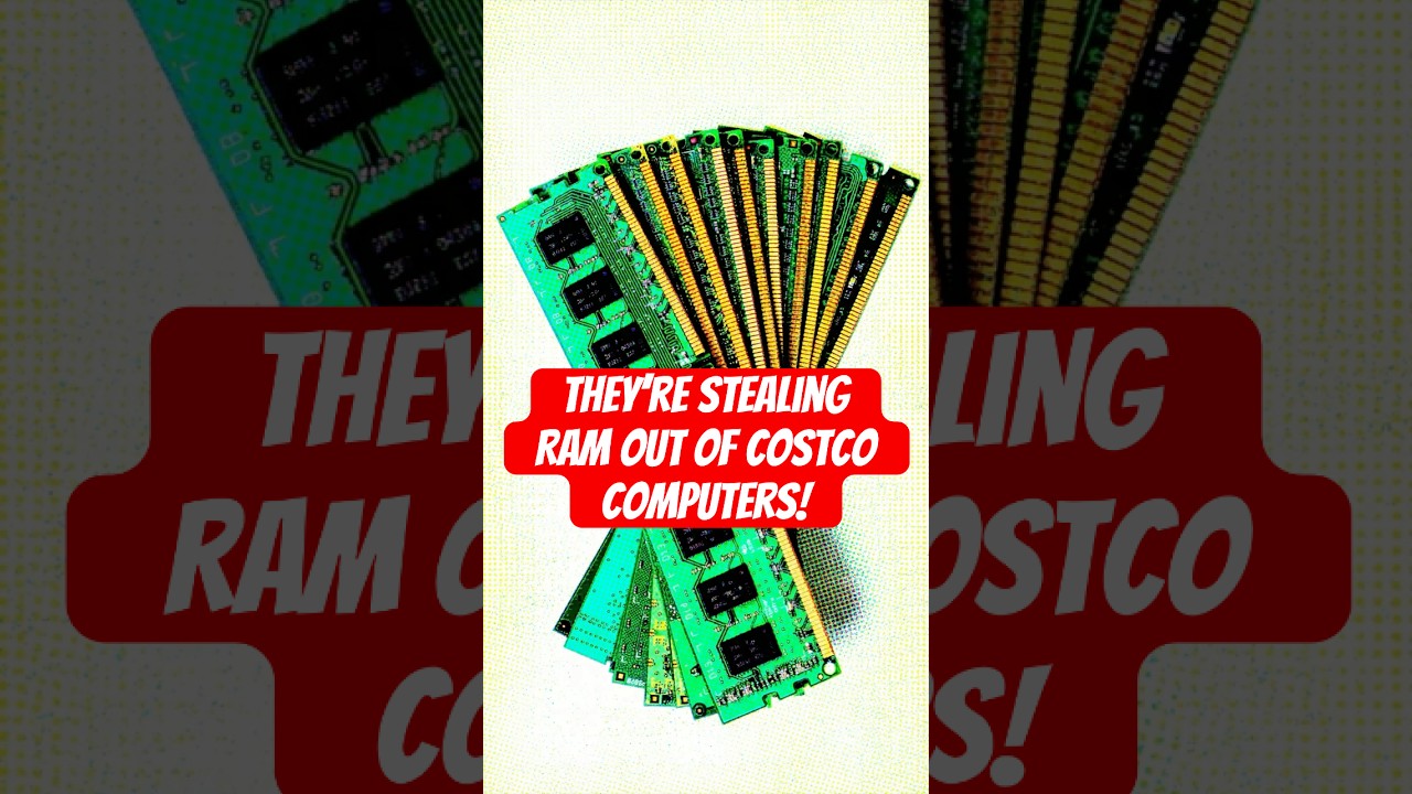 They're Stealing RAM Out of Costco Gaming PCs...