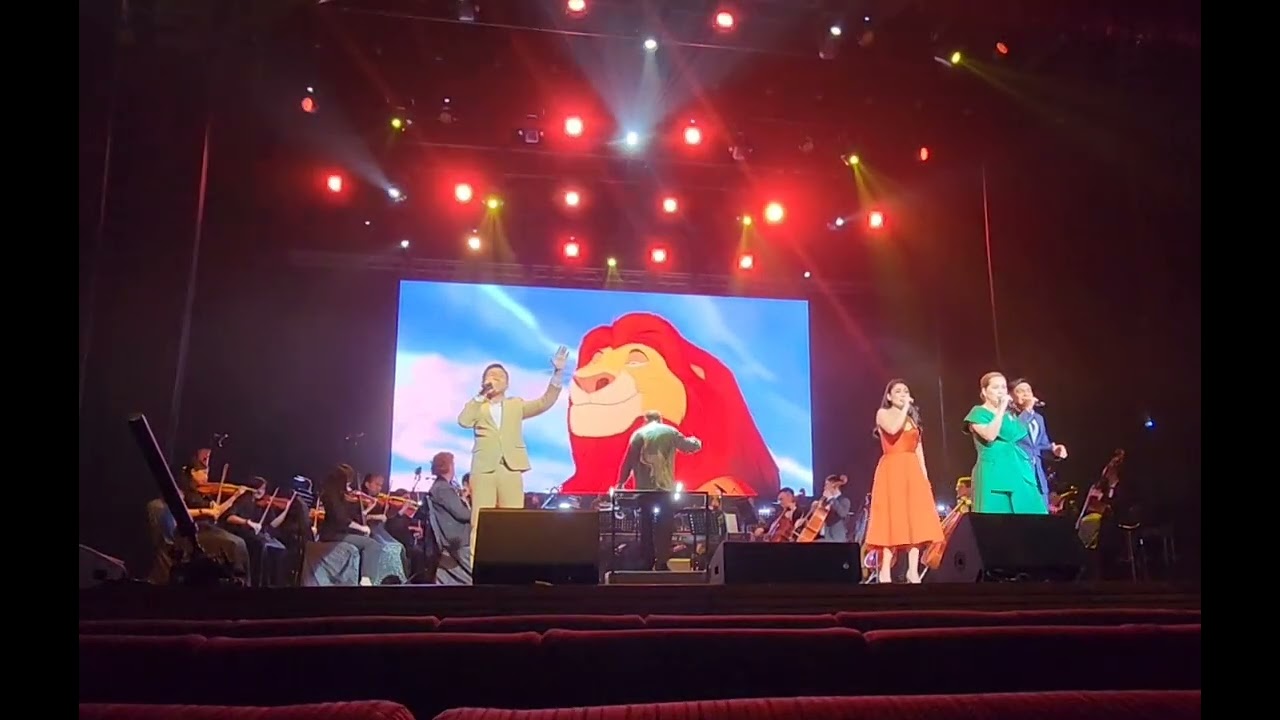 CIRCLE OF LIFE (The Lion King)- Disney in concert: Live Your Dream, Kuala Lumpur, Malaysia