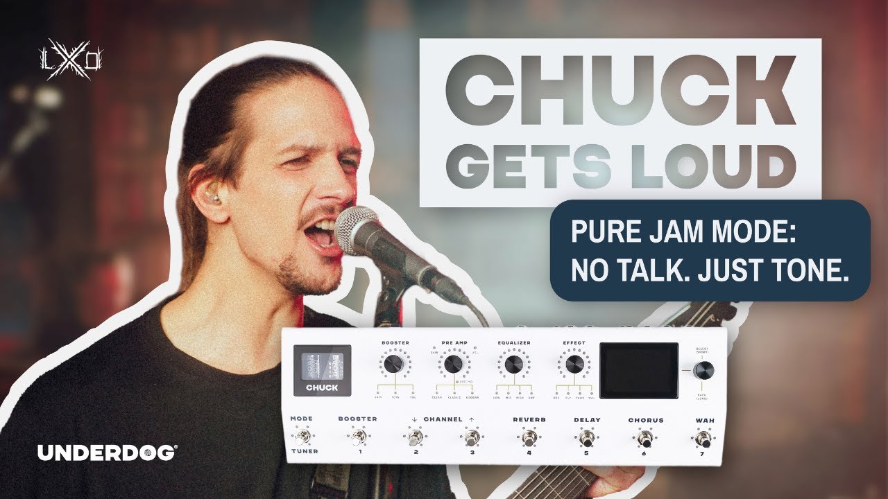 CHUCK live im Einsatz – pure Spielfreude mit LXO | Live Jam