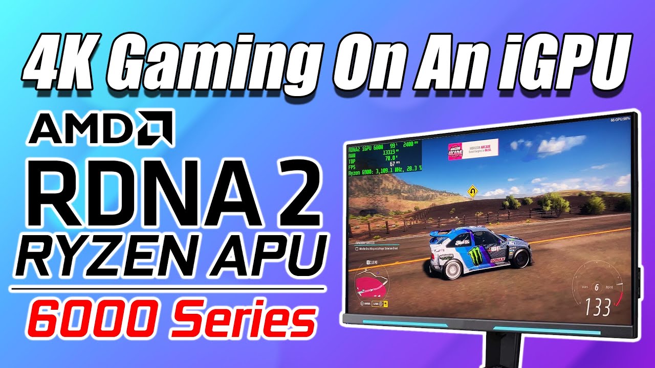 4K Gaming On The New Ryzen RDNA2 iGPU! Integrated Graphics Have Never Been So Fast!