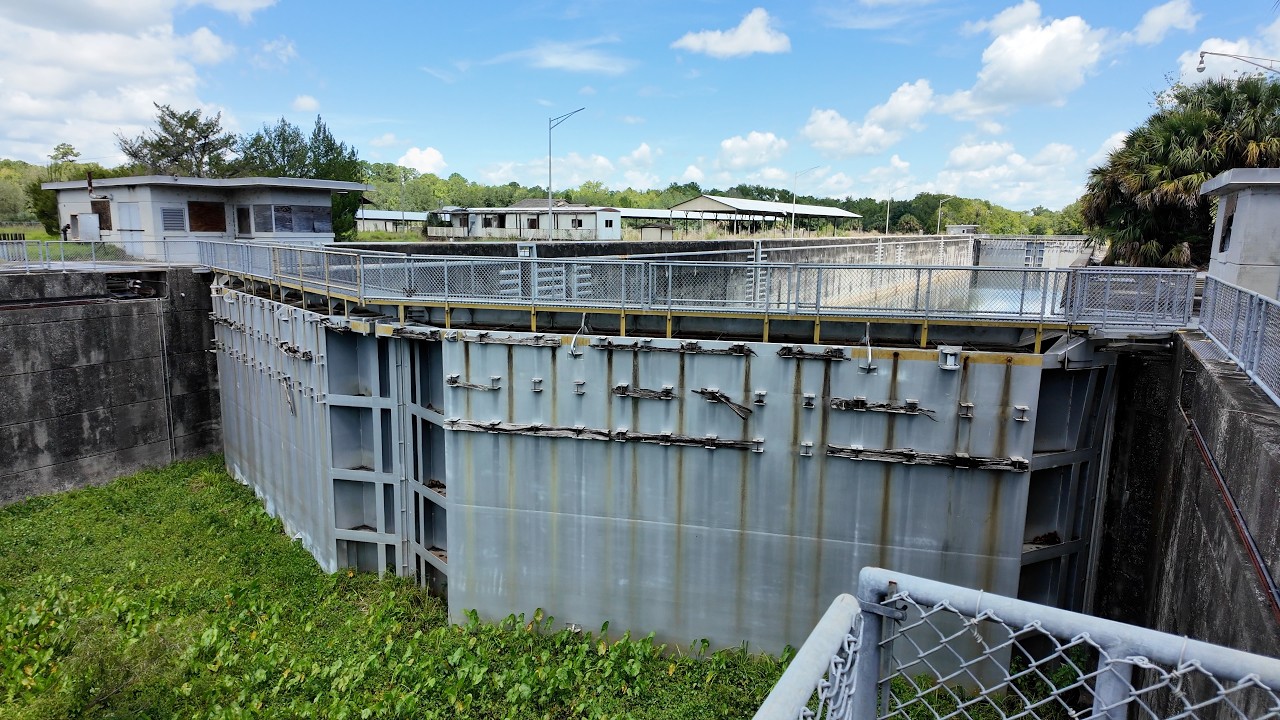 Abandoned Lock/Dam In Central Florida