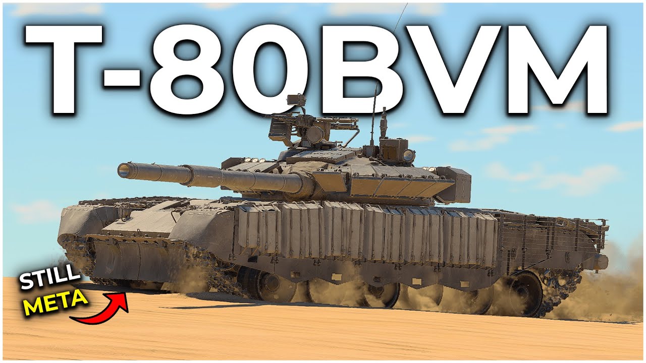 T-80BVM is a MONSTER in War Thunder | Best Russian MBT Gameplay