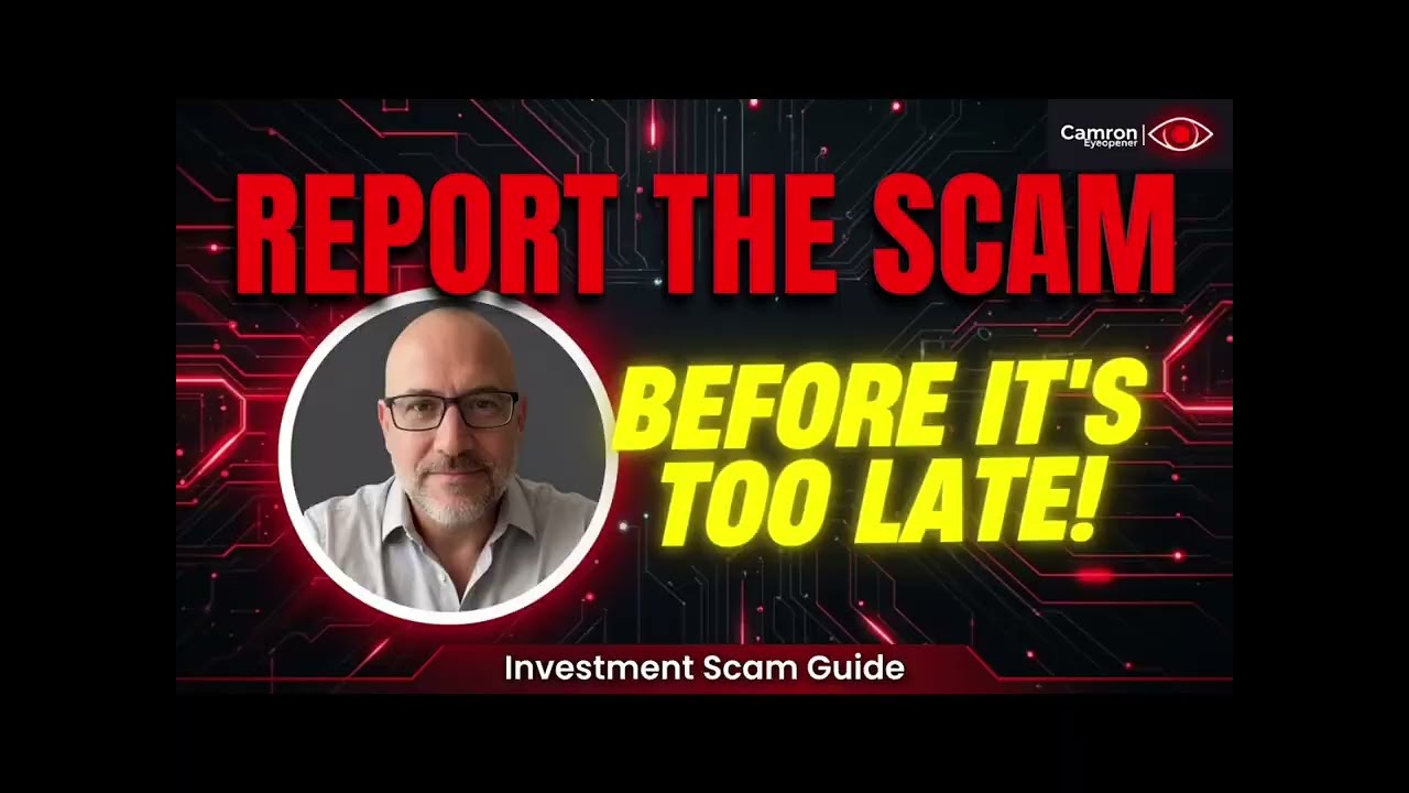 How To Report An Investment Scam