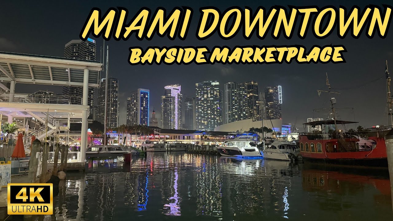 Vibrant Nightlife at Bayside Marketplace | Downtown Miami