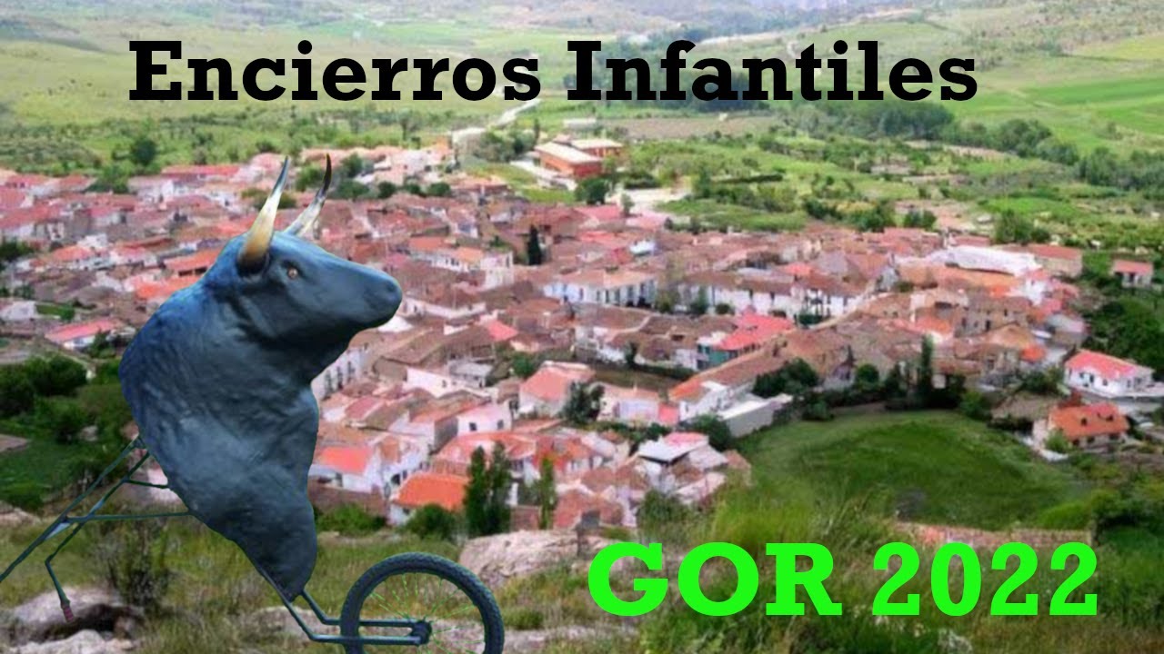 Encierros infantiles Gor 2022 (Especial 400 años)