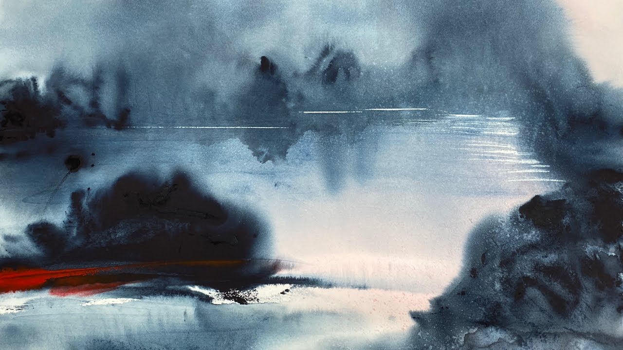 Abstract Watercolour Tutorial
