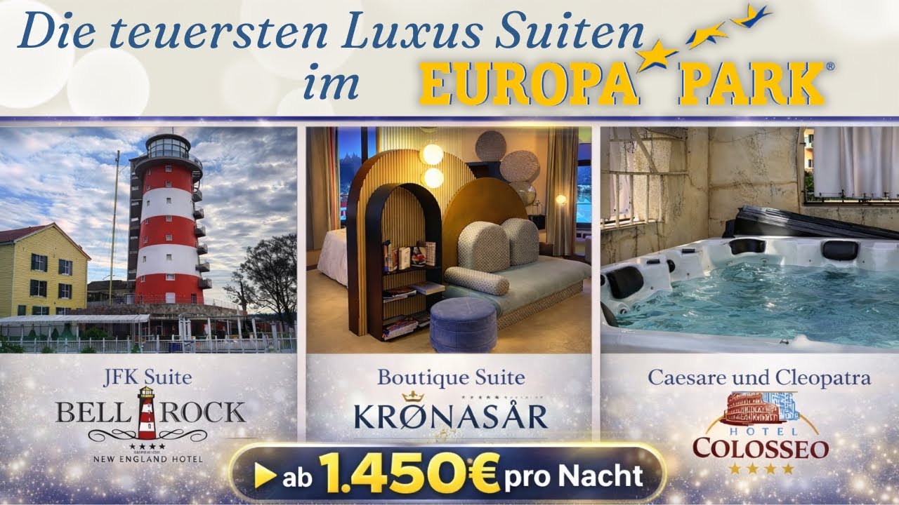 Hinter den Türen der teuersten EUROPA-PARK Suiten 😱