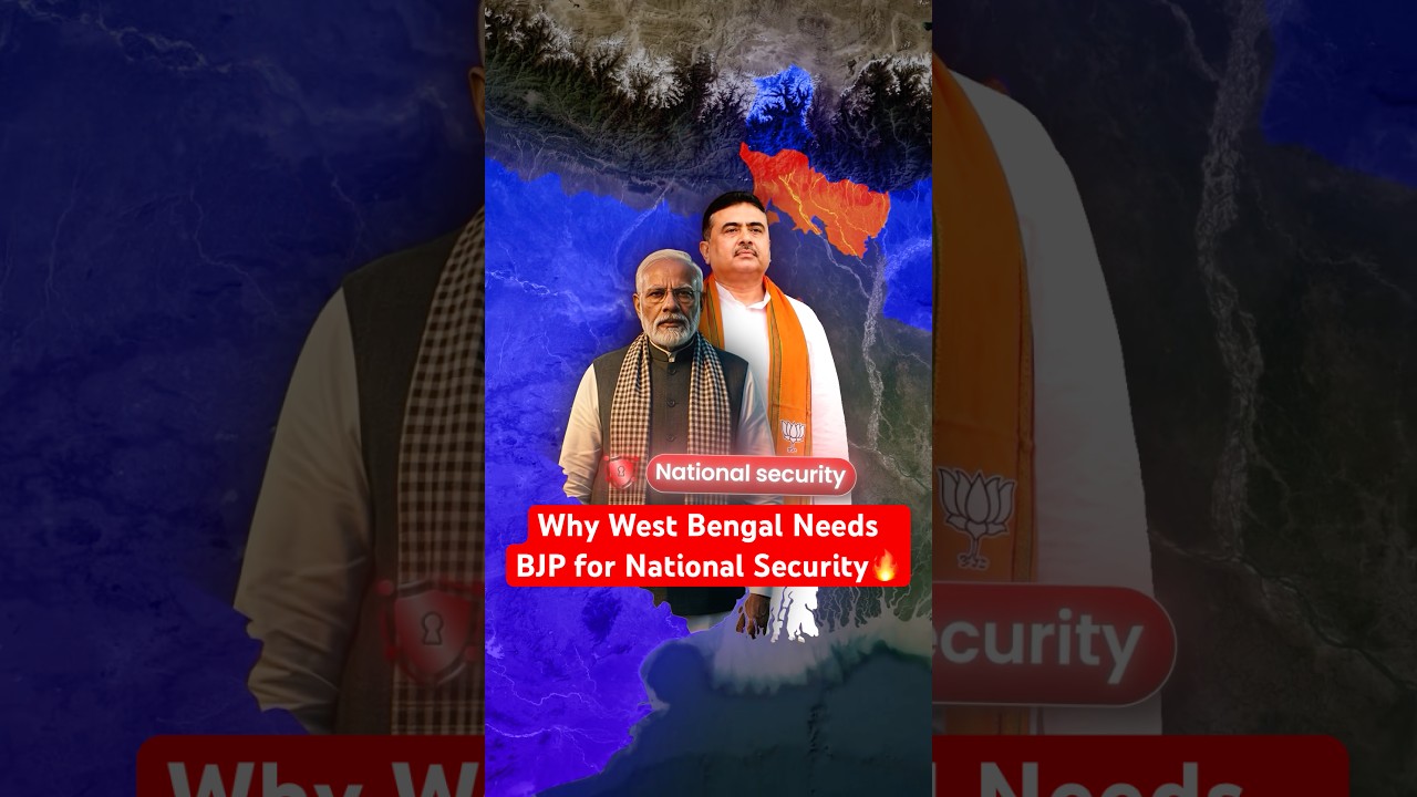 Why West Bengal Needs BJP for National Security 🔥 #bjp #westbengal #shorts