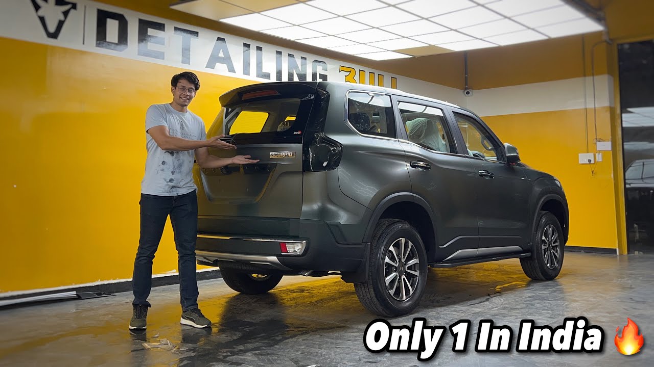 Normal Scorpio Achi Nahi Lagegi Iske Baad 😱 Custom Mahindra Scorpio N ft. Detailing Bull 🔥