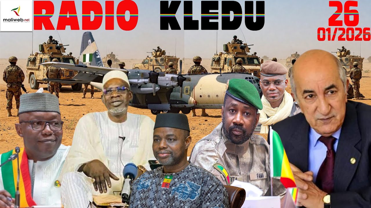La Revue de Presse de la RADIO KLEDU du 26 Janvier 2026