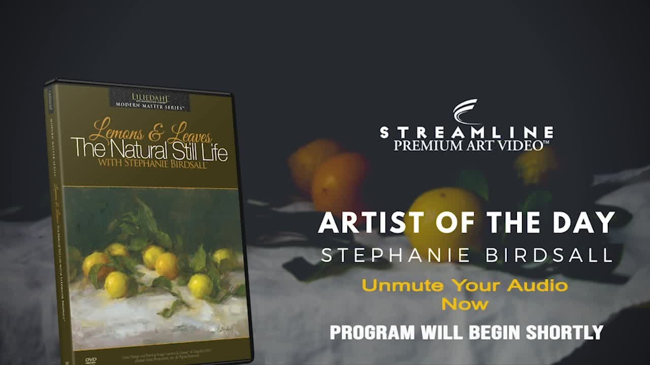 Stephanie Birdsall “Lemons & Leaves” **FREE LESSON VIEWING**