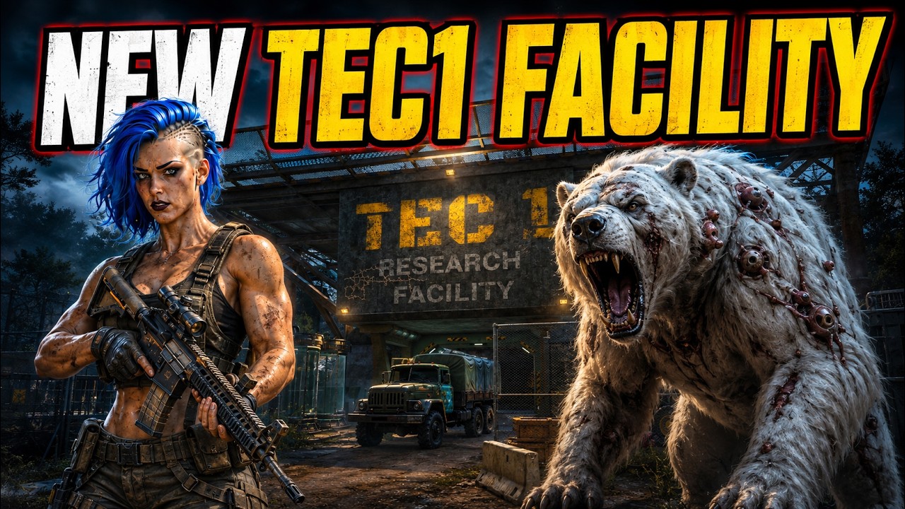 Exploring the NEW TEC1 Research Facility in SCUM!