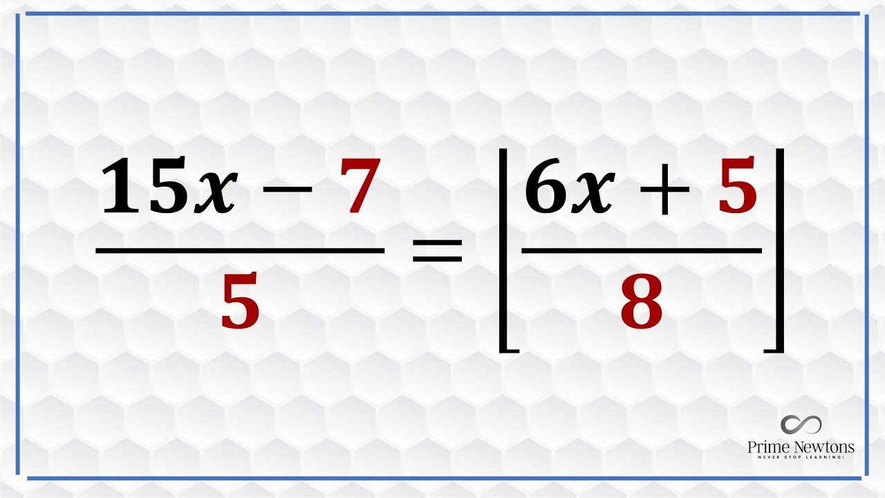 Solve for x in the floor function equation