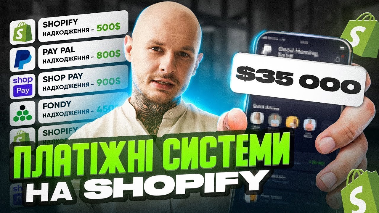 Як приймати платежі на Shopify у 2025: Повний гайд для новачків.
