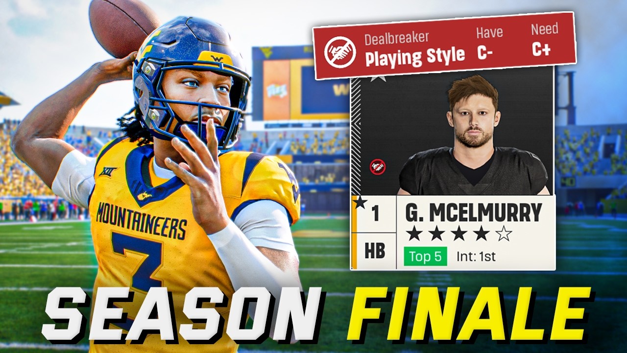 Year 1 Ends&hellip; And Recruits Are Watching Closely - College Football 27 Dynasty | Ep.6