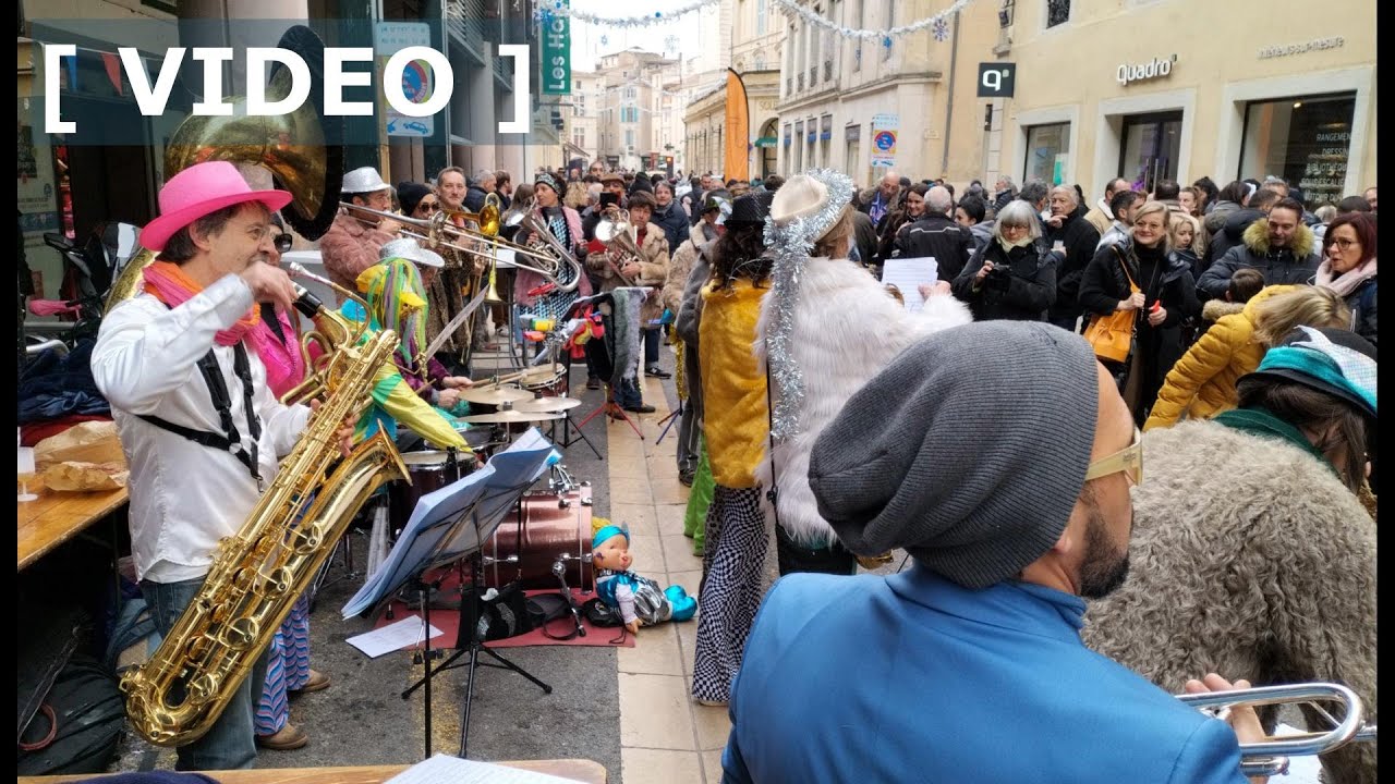 La FUNKY BRANDADE: medley de 3 morceaux joués aux MUSIC'HALLES de Nîmes le 18 décembre 2022