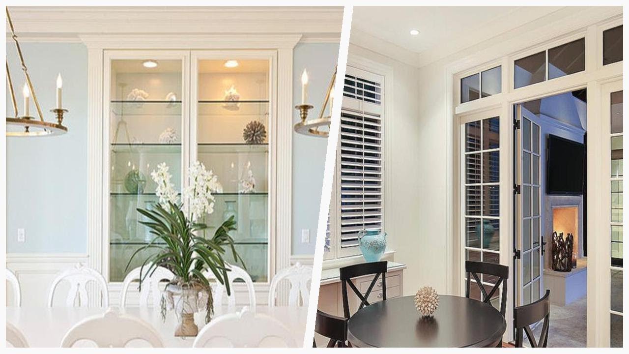 75 Tropical Beige Dining Room Design Ideas You'll Love ➤