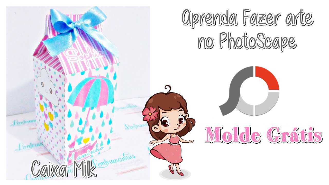 Como fazer caixinha Milk no PhotoScape
