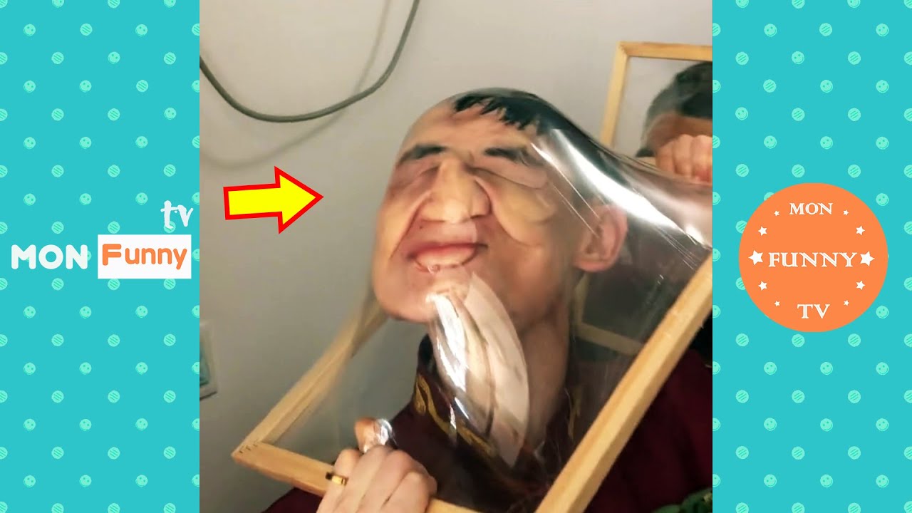 فيديوهات مضحكة جديدة 2023 😂  يقوم الناس بأشياء مضحكة وغبية P82