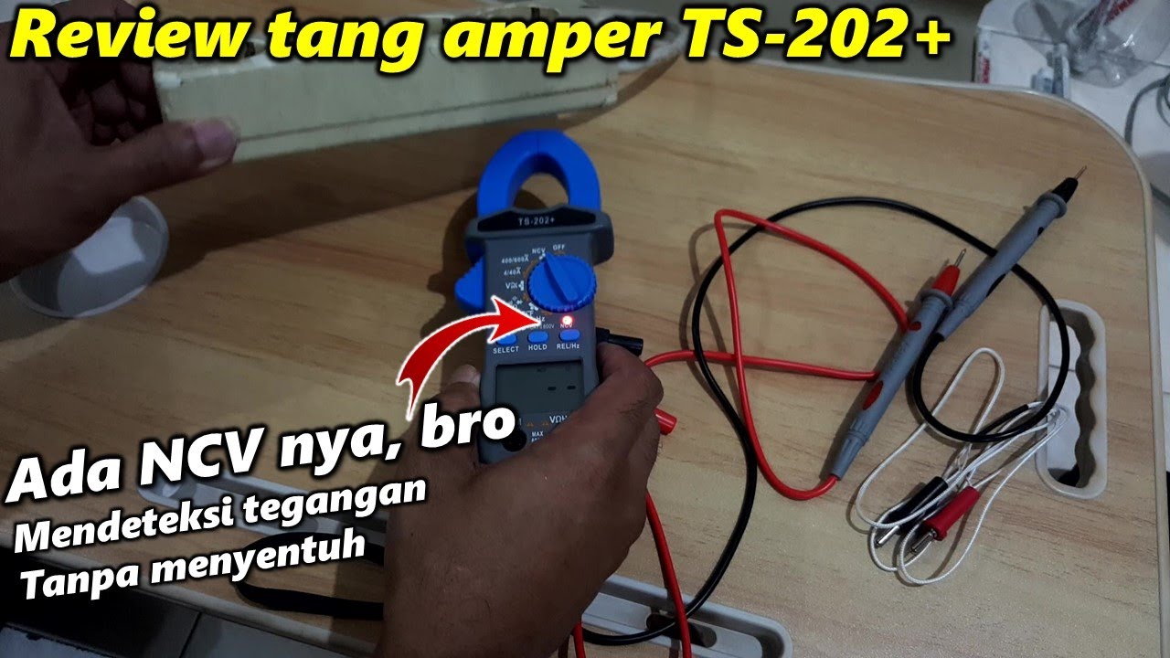 Review 2: Tang ampere + multitester TS-202+. Harga murah, fitur mewah