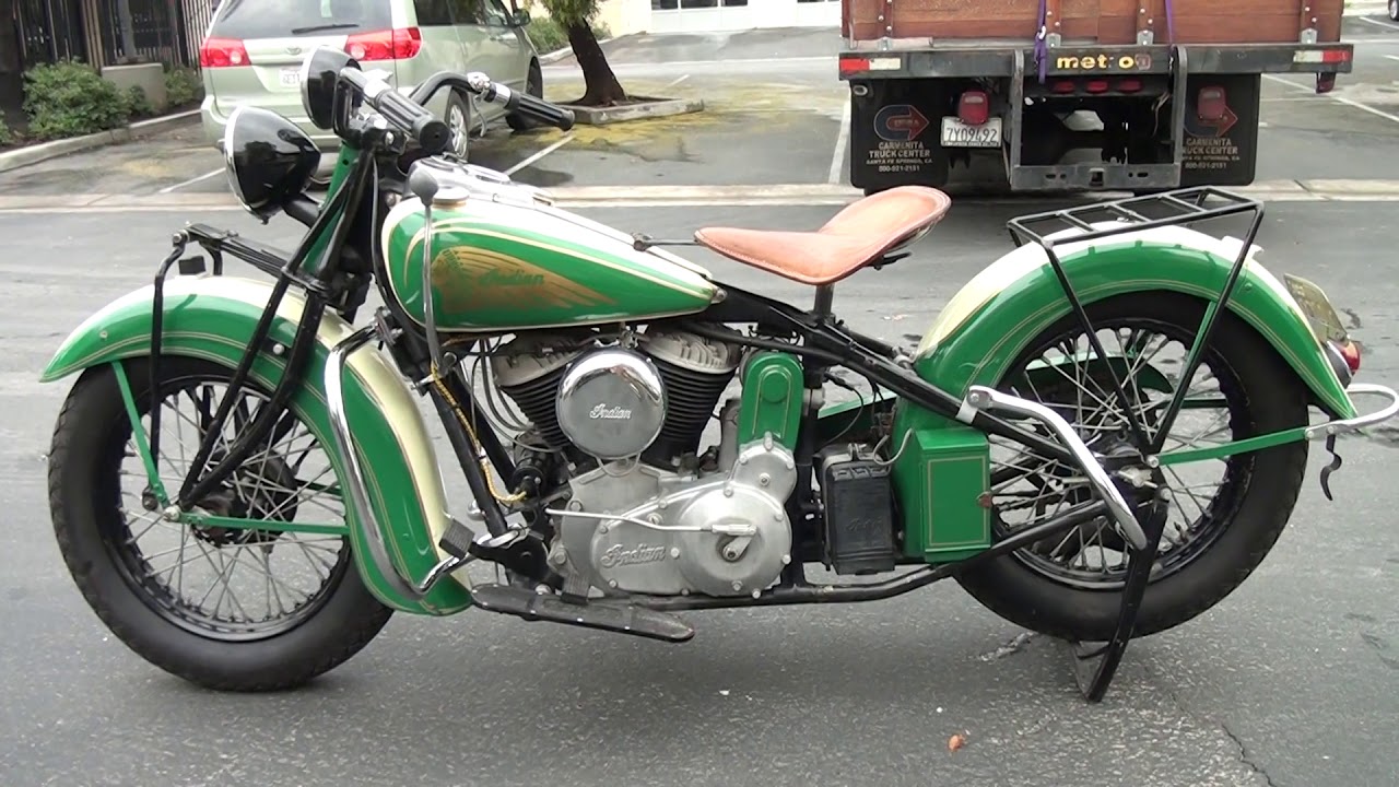 1938 Indian Chief For Sale Marks Indian Parts Factory