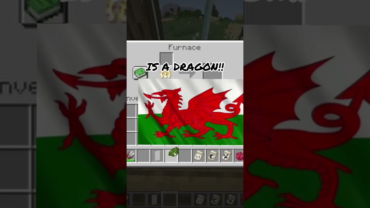 making every flag in minecraft: Wales || #minecraft #crafterssmp #gaming #flags