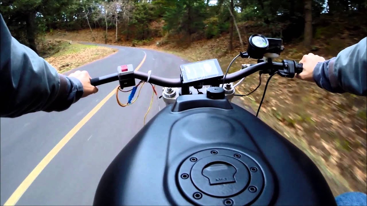 Electric Motorcycle Conversion Part 9 First Ride!!!