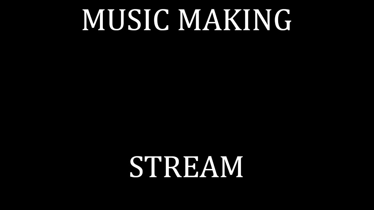 Making some beats and videos. Join me