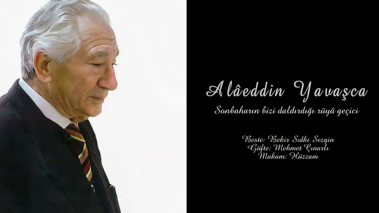 Alâeddin Yavaşca ~ Sonbaharın bizi daldırdığı rüyâ geçici